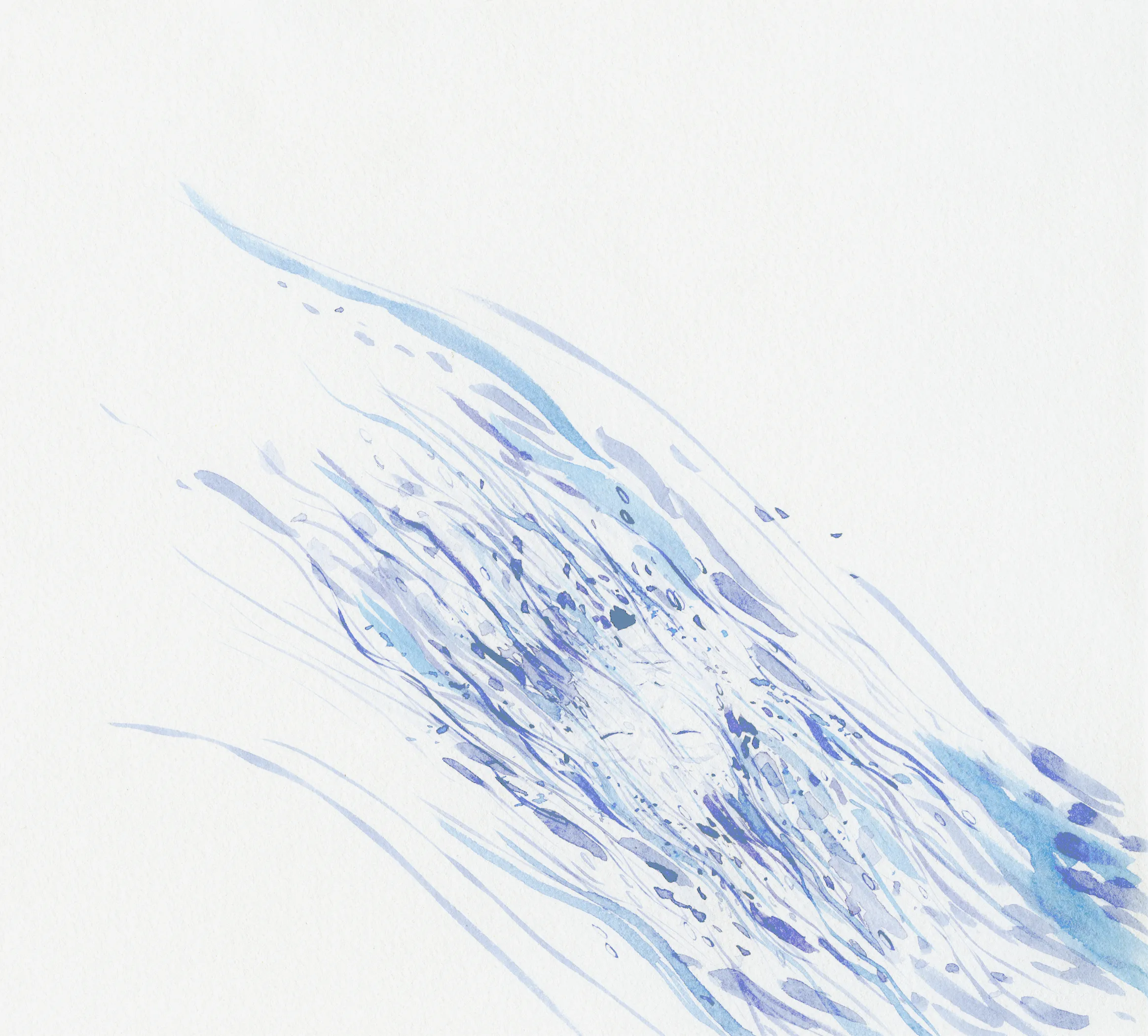 Flows through me, 2021. Drawing by Cassandra Tankó