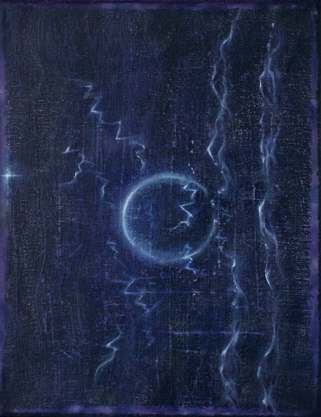 Imum Coeli, 2025. Painting by Cassandra Tankó