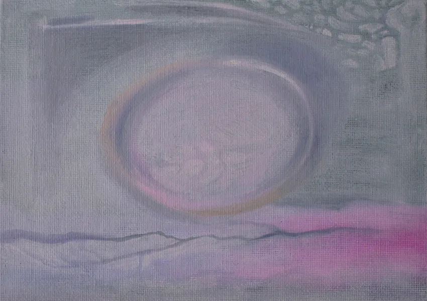 My wish for you (Safe Here), 2025. Painting by Cassandra Tankó