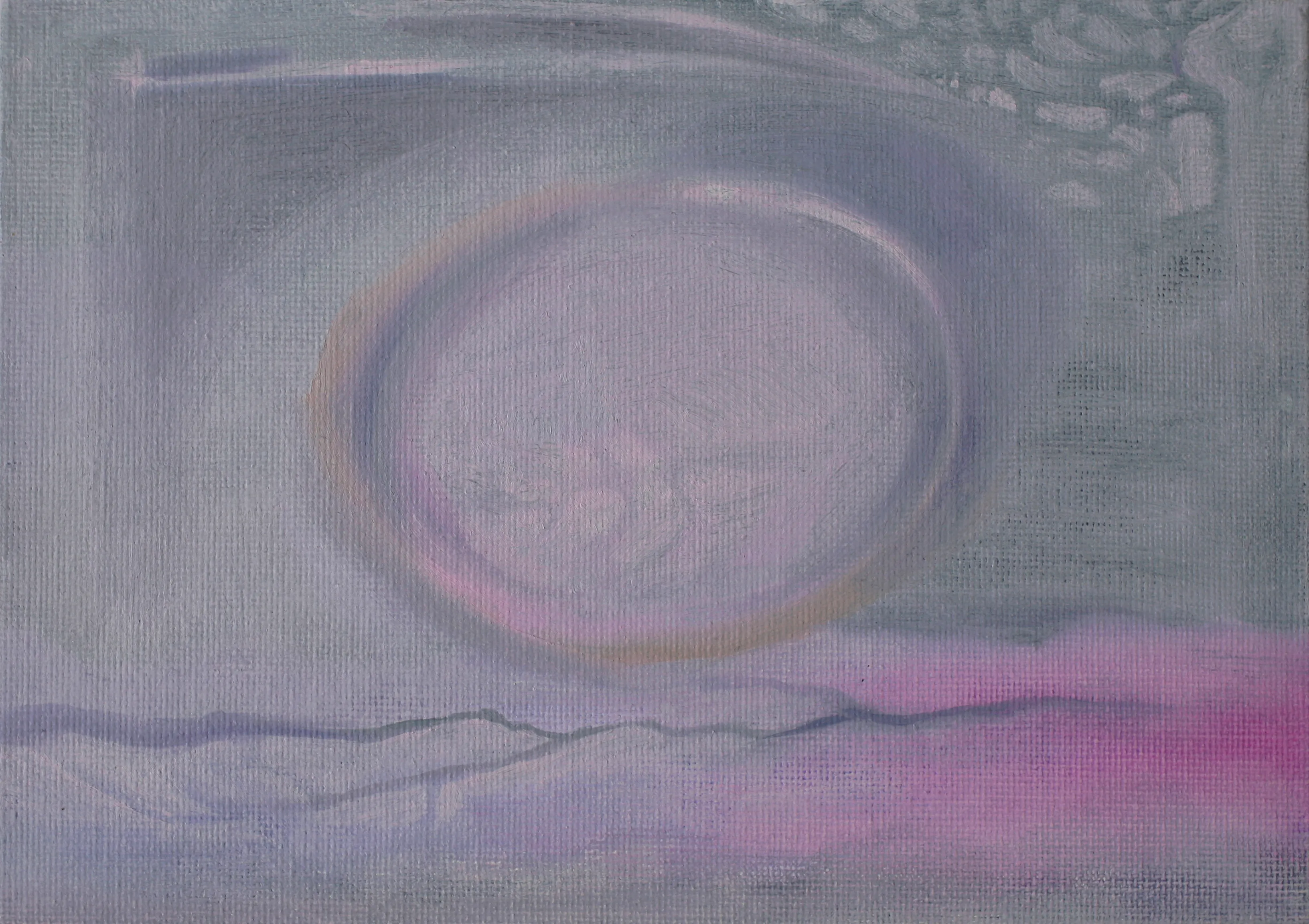 My wish for you (Safe Here), 2025. Painting by Cassandra Tankó