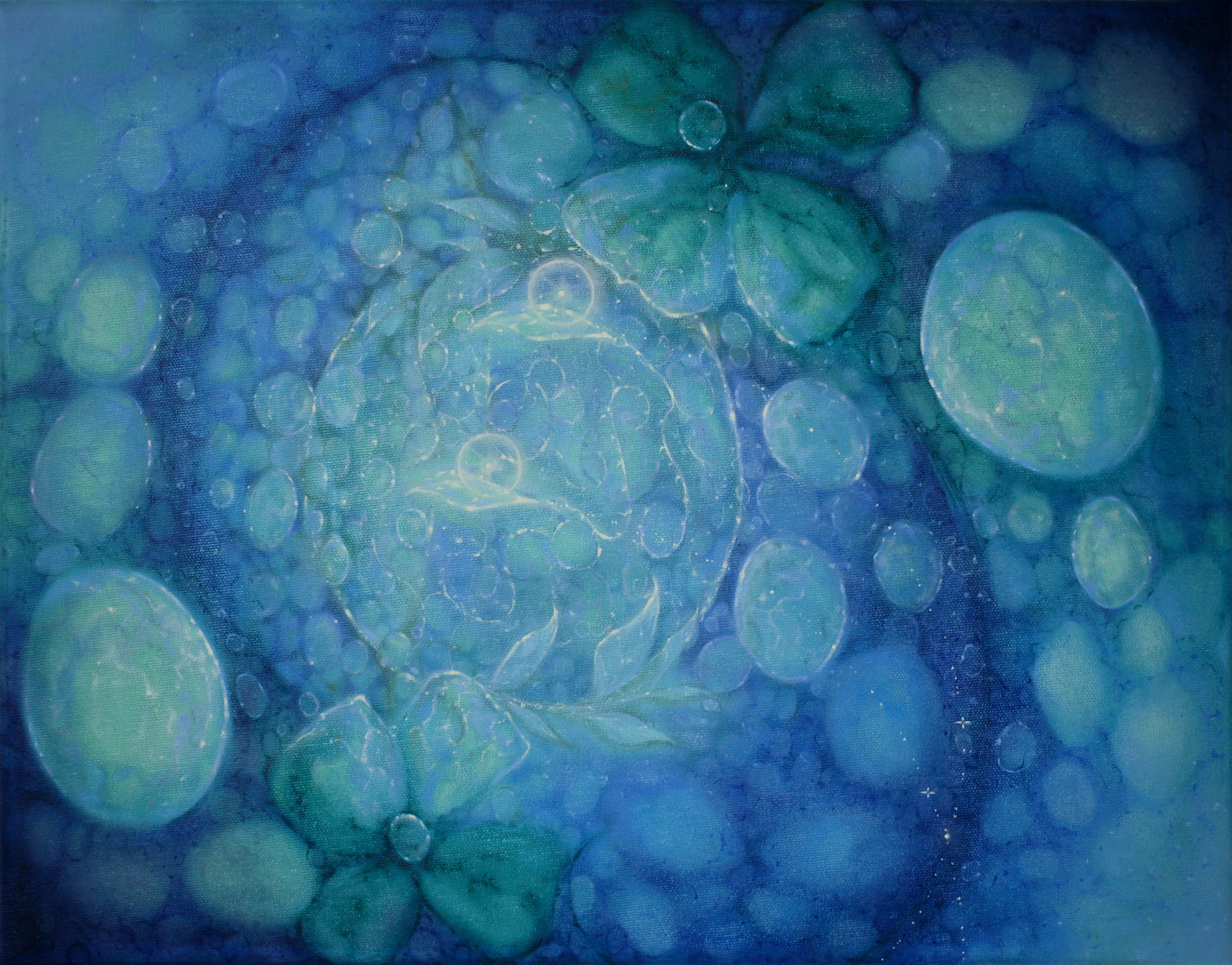 Submerged, 2025. Painting by Cassandra Tankó