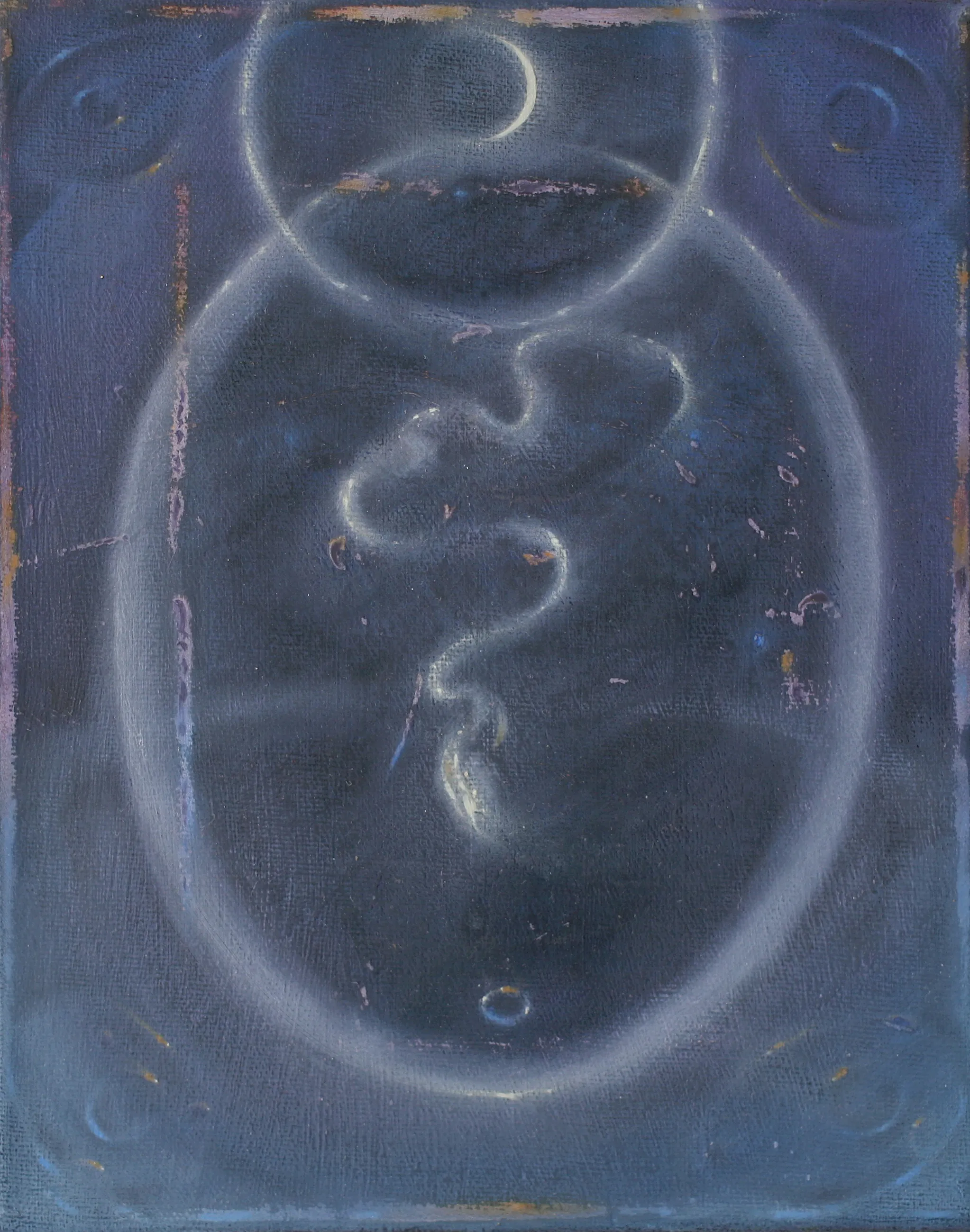 Void (Sealed), 2025. Painting by Cassandra Tankó